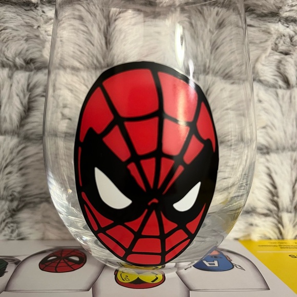 Marvel Superhero Stemless Drinking Glass Set (4) - Picture 4 of 8